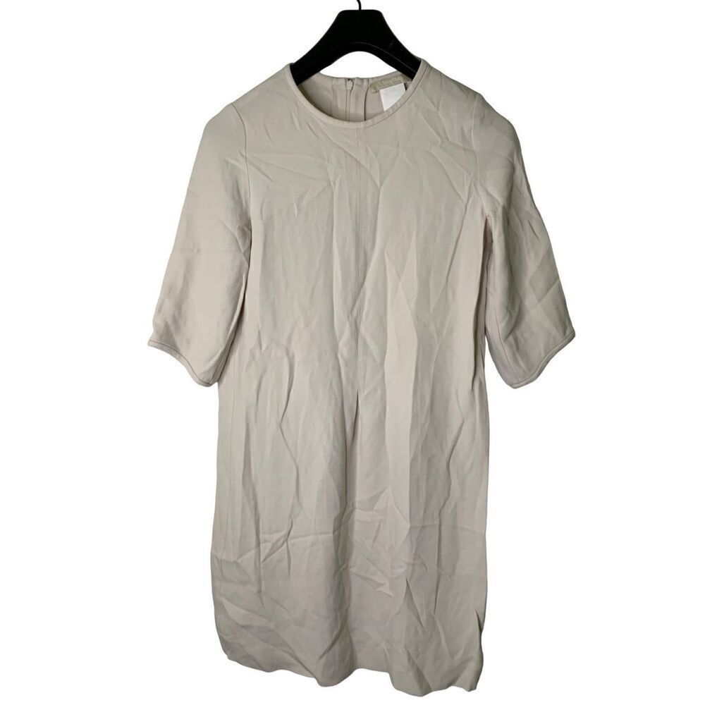 'S Max Mara off white tan dress women's size 2